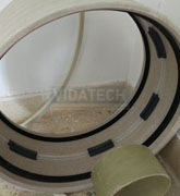 GRP Pip rubber sealing-continuous filament winding process