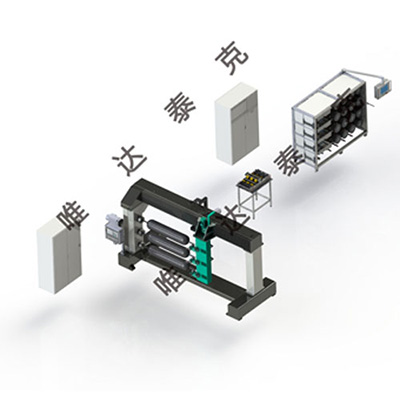 Multi-axial filament winding machine
