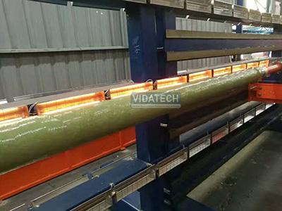 Composite utility pole manufacturer filament winding equipment