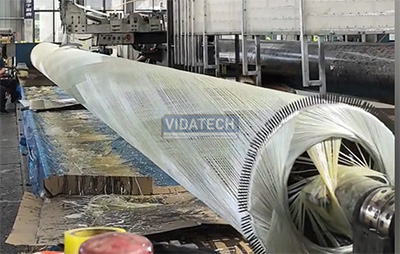 Composite Pole Making Filament Winding Machine