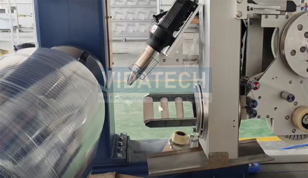 Pregreg Tape Filament Winding Machine -Dry winding